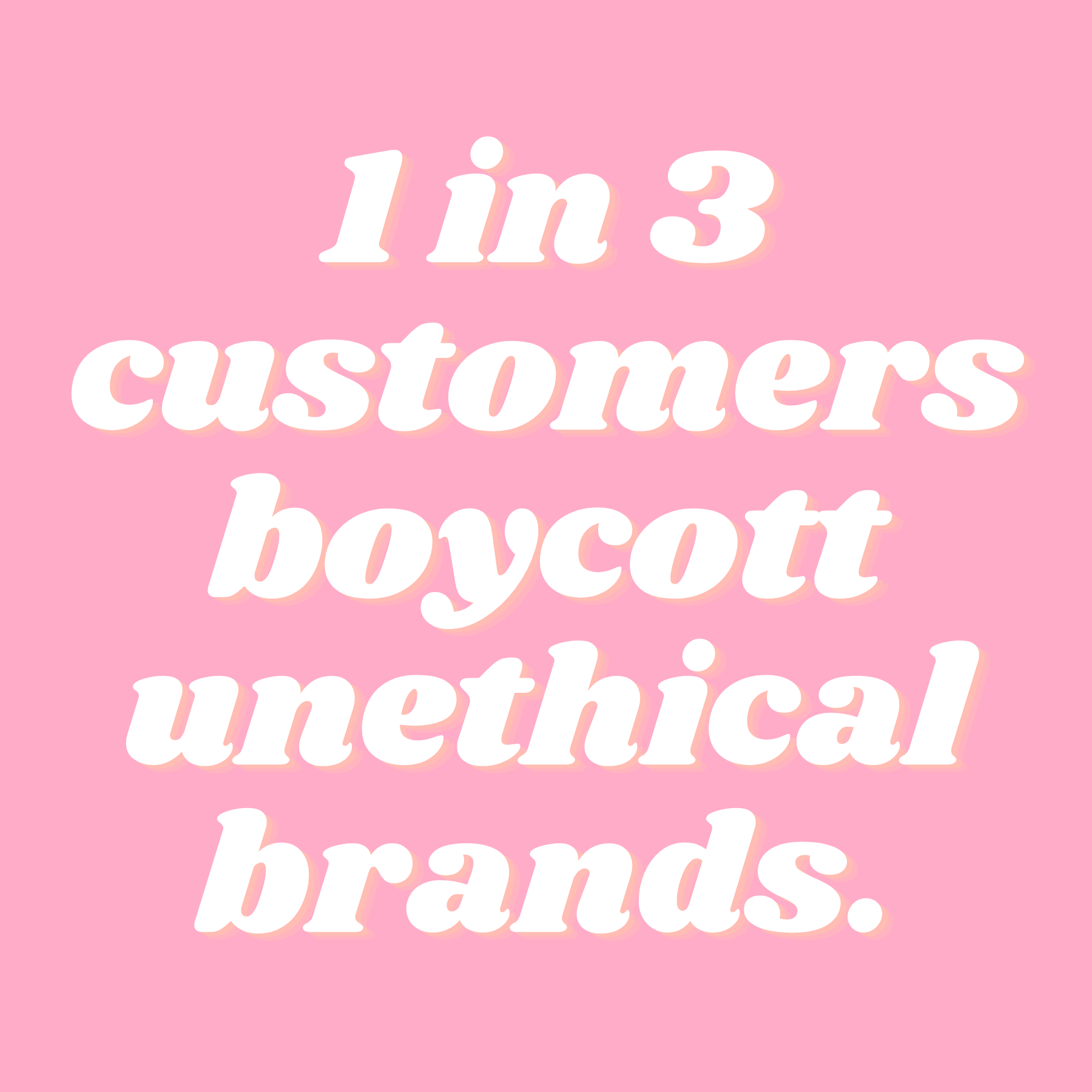One in three consumers now boycott unethical brands. – THE FASHION ADVOCATE 
