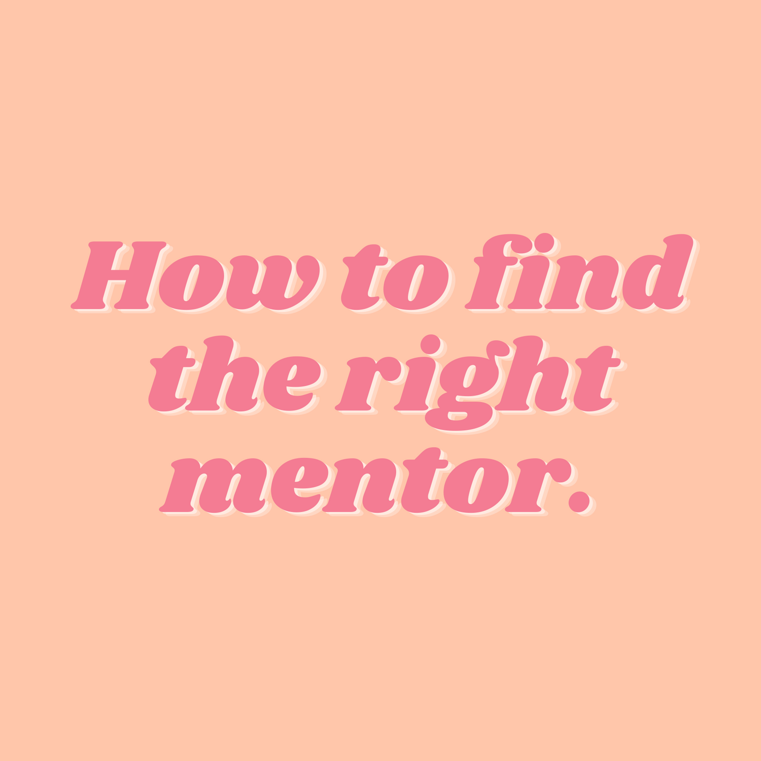 This is why getting to know a mentor is important before working with them The Fashion Advocate business coach Australia ethical sustainable fashion