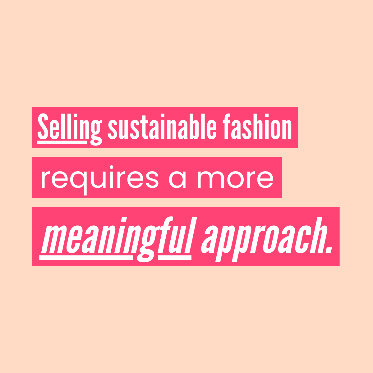 This is why writing from the heart without AI still works in a world full of same-same - how to sell sustainable fashion with expert business coach Claire Goldsworthy