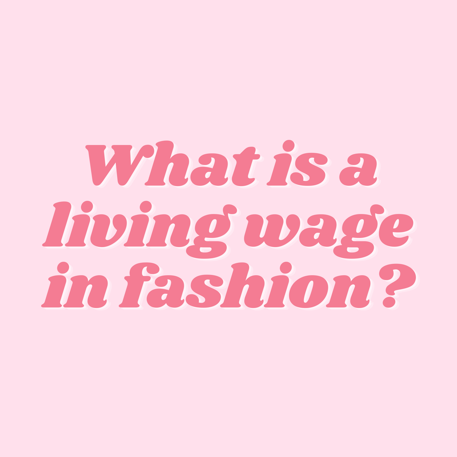 What is a living wage and how do I pay it in my fashion supply chain? The Fashion Advocate ethical sustainable fashion expert mentor business coach