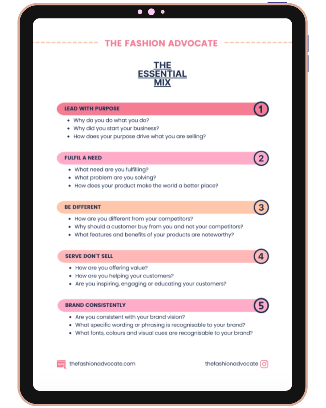 The Fashion Advocate online sustainable fashion business course for instagram mentor expert ethical handmade course study AUstralia slow Fashion