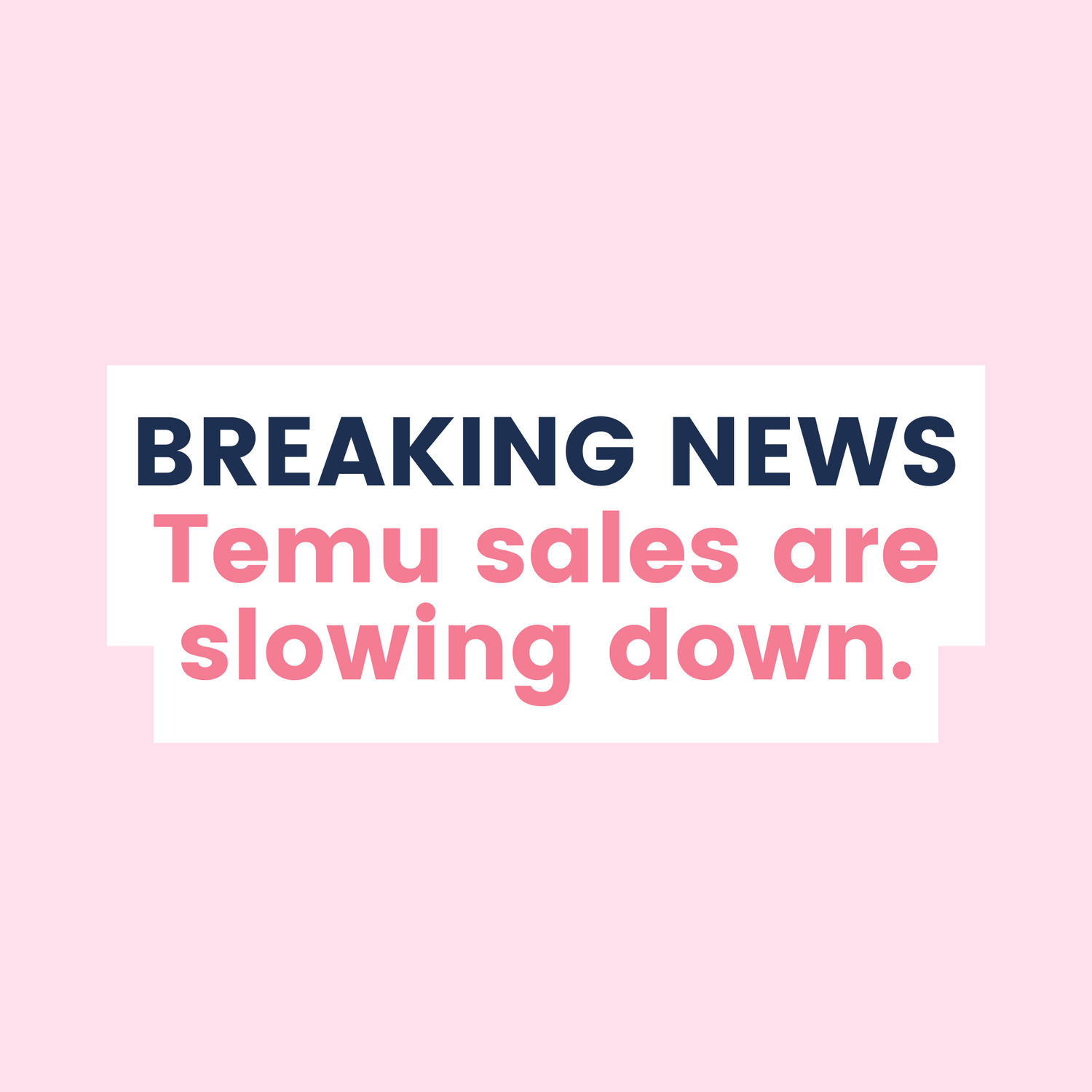 Breaking fashion news - Temu sales are slowing down - The Fashion Advocate