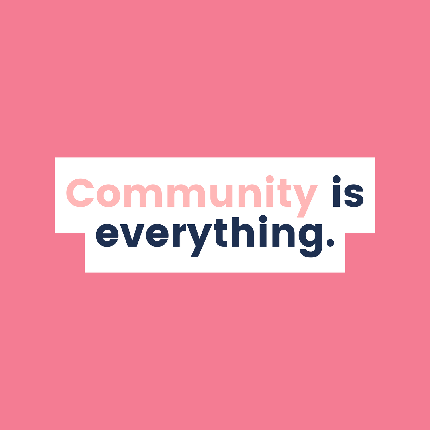 Community is everything, especially when you're running an ethical, sustainable, circular or slow fashion business.