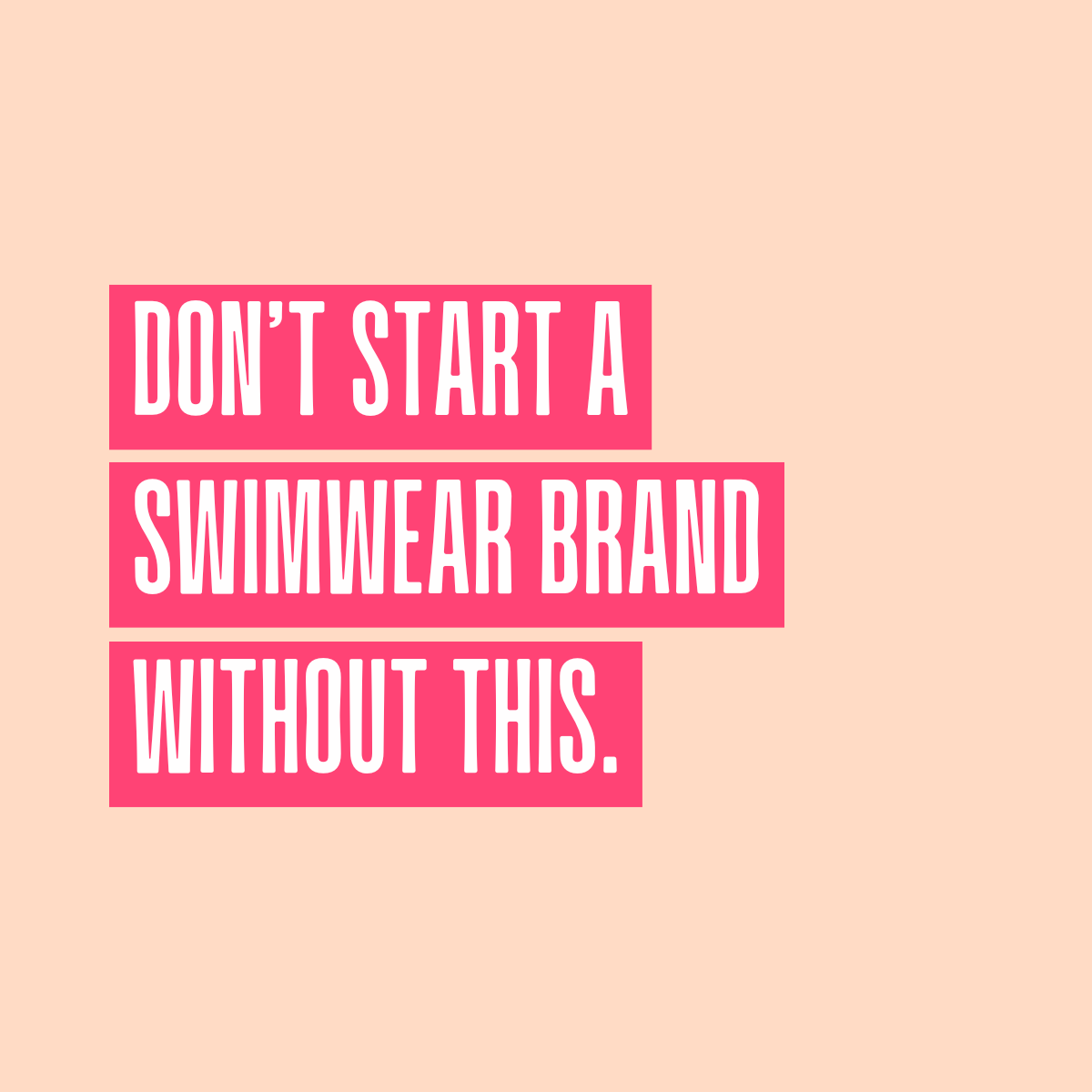 If you're thinking of starting a sustainable swimwear brand, watch this masterclass with Rachael Calvert first - The Fashion Advocate
