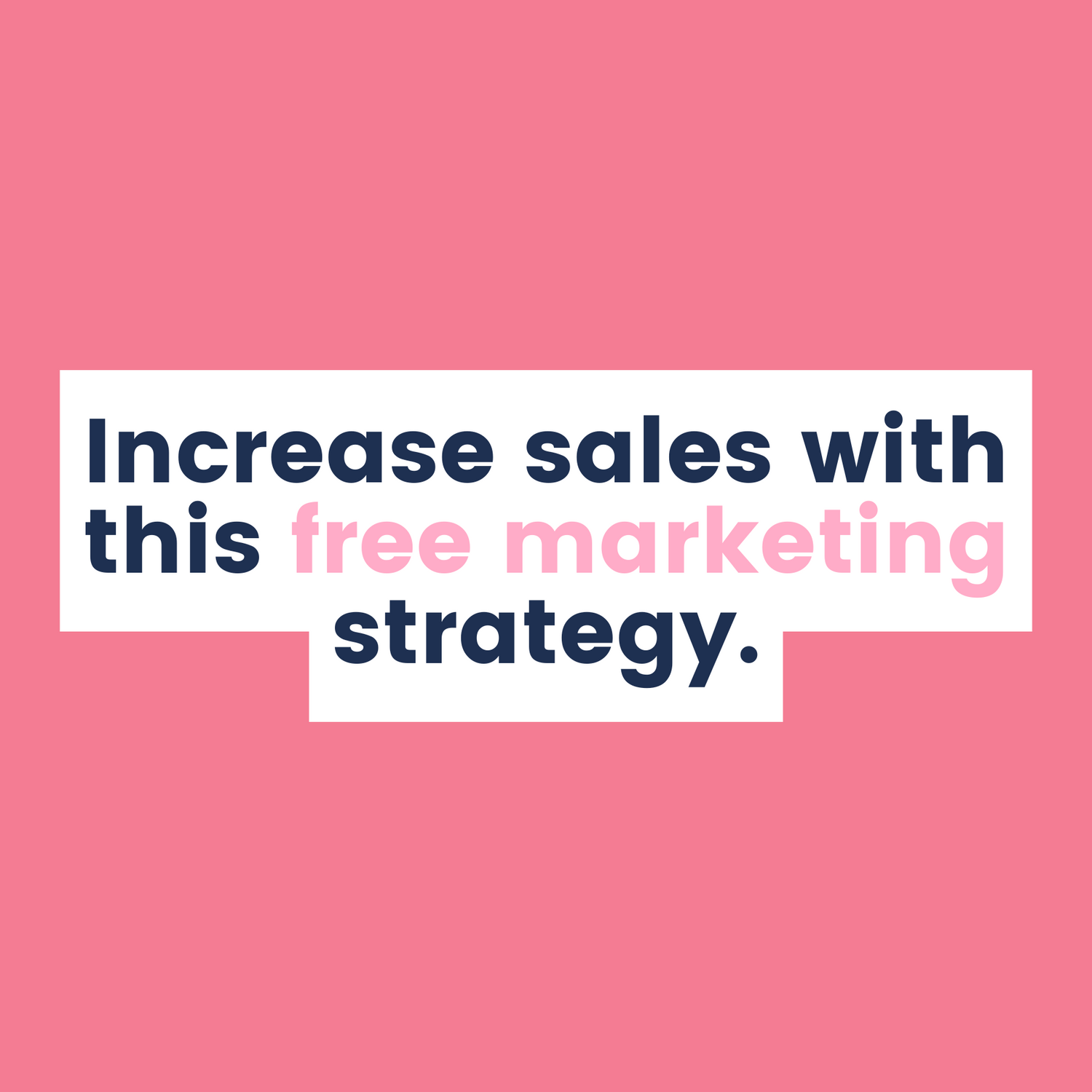 Increase sales with this free marketing strategy - The Fashion Advocate - sustainable fashion expert speaker writer Brisbane Australia mentor coach eco