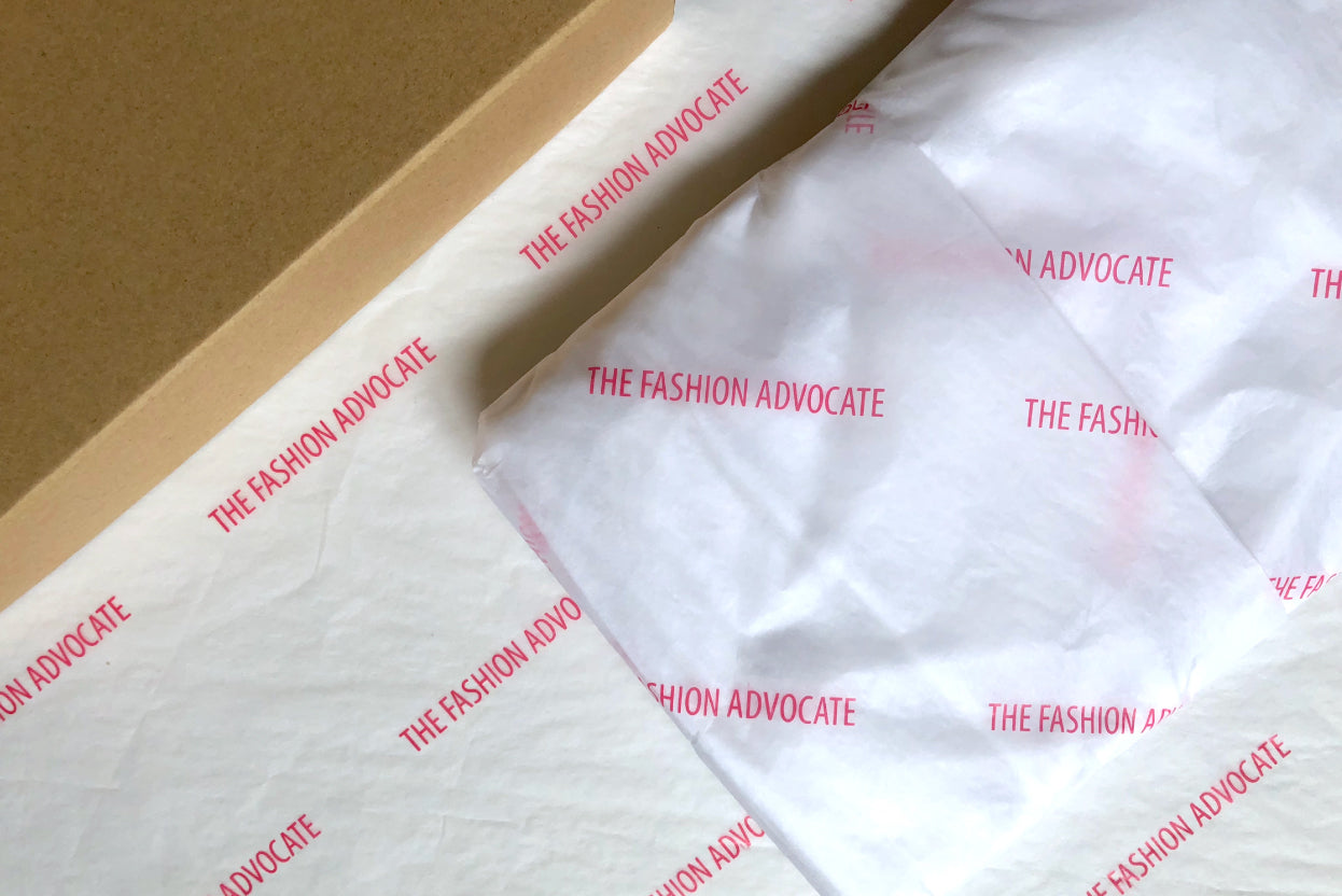 The Fashion Advocate is combating the rise of packaging waste with sustainable wrapping