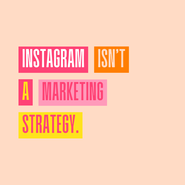 Posting pretty pictures on Instagram isn’t a marketing strategy - The Fashion Advocate - strategy growth sustainable fashion business scale followers engagement how to