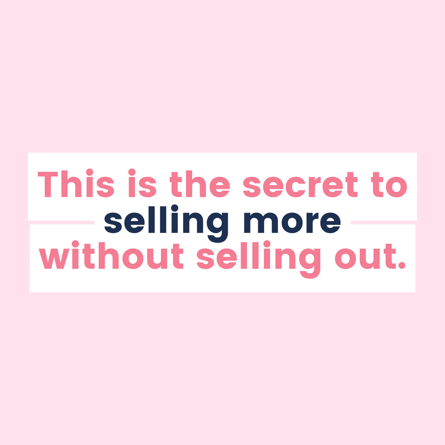 The secret to selling more without selling out - 3 strategies that work - The Fashion Advocate Brisbane Australia sustainable fashion expert business mentor strategist