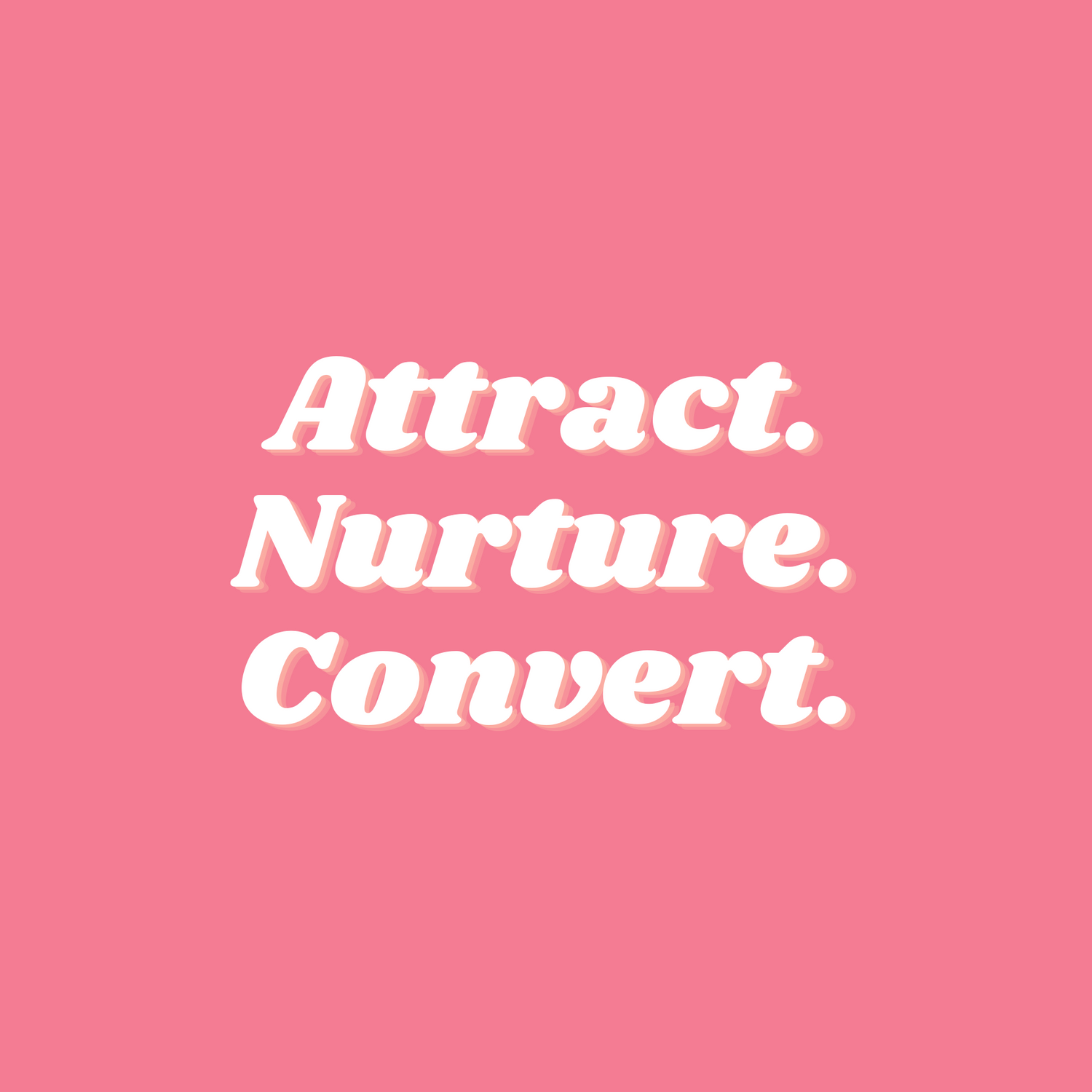 The simple maths of making sales in your slow fashion business: attract, nurture and convert.