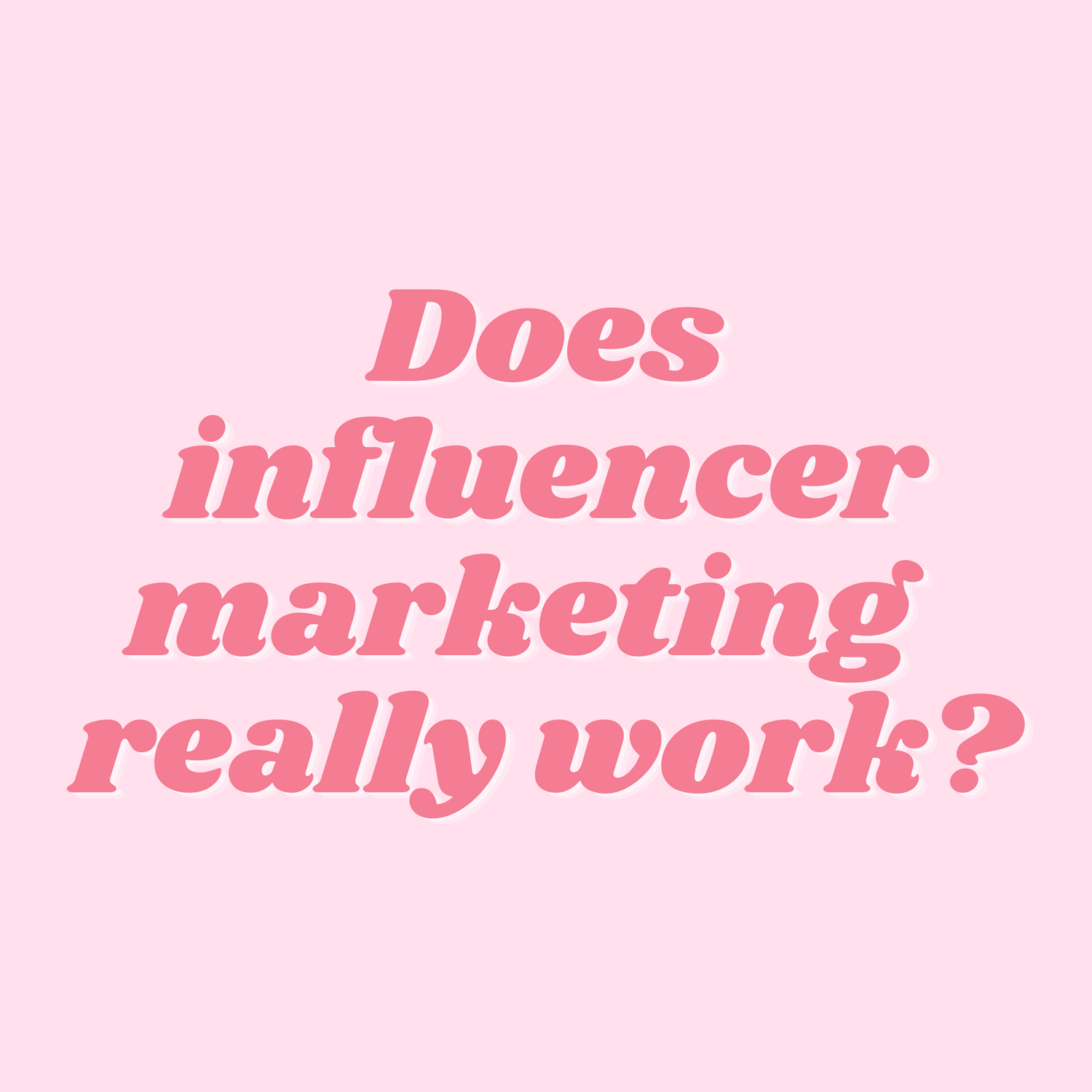 The top 5 reasons why you should work with influencers to grow your fashion brand.