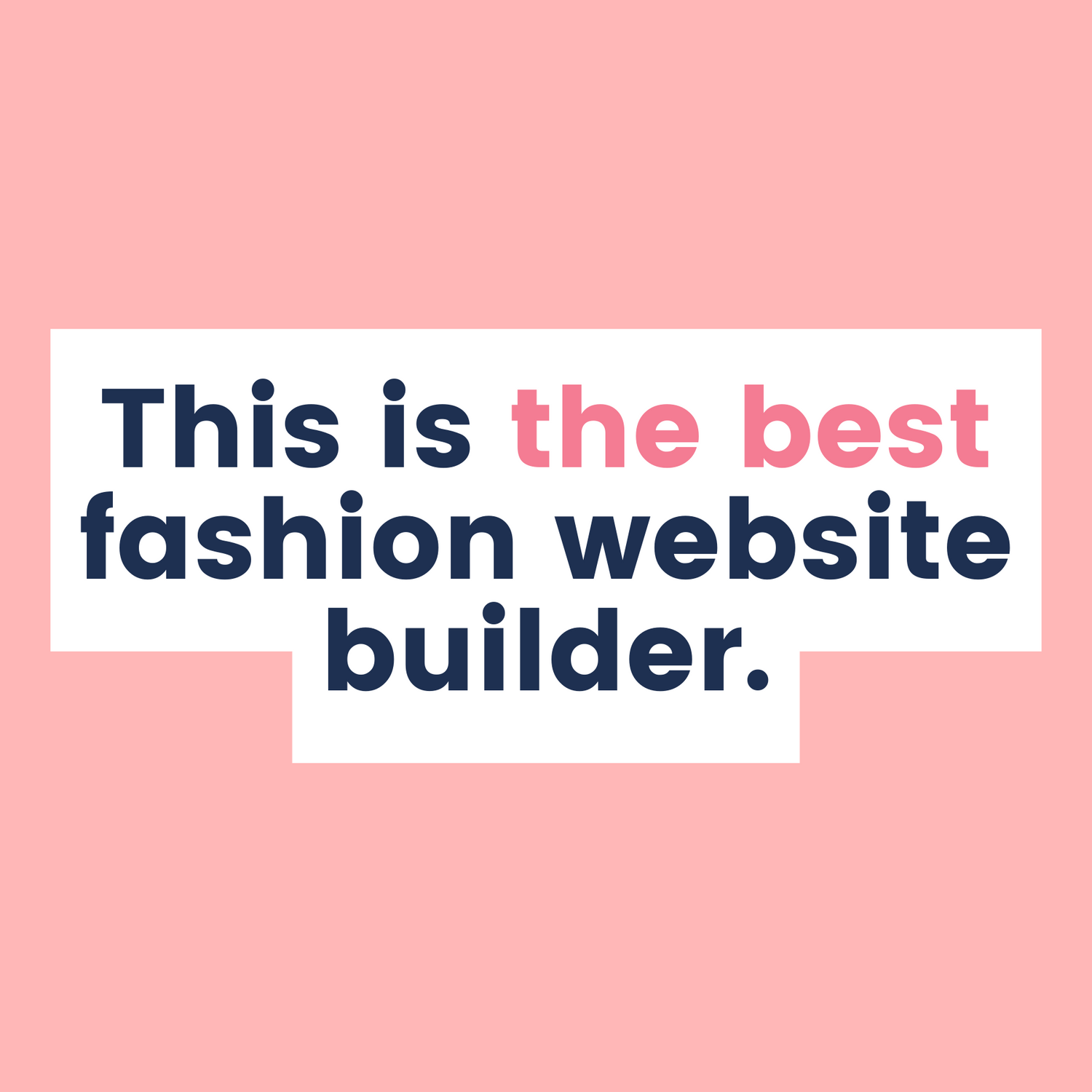 This is the best website builder to use for your ethical and sustainable fashion ecommerce store.