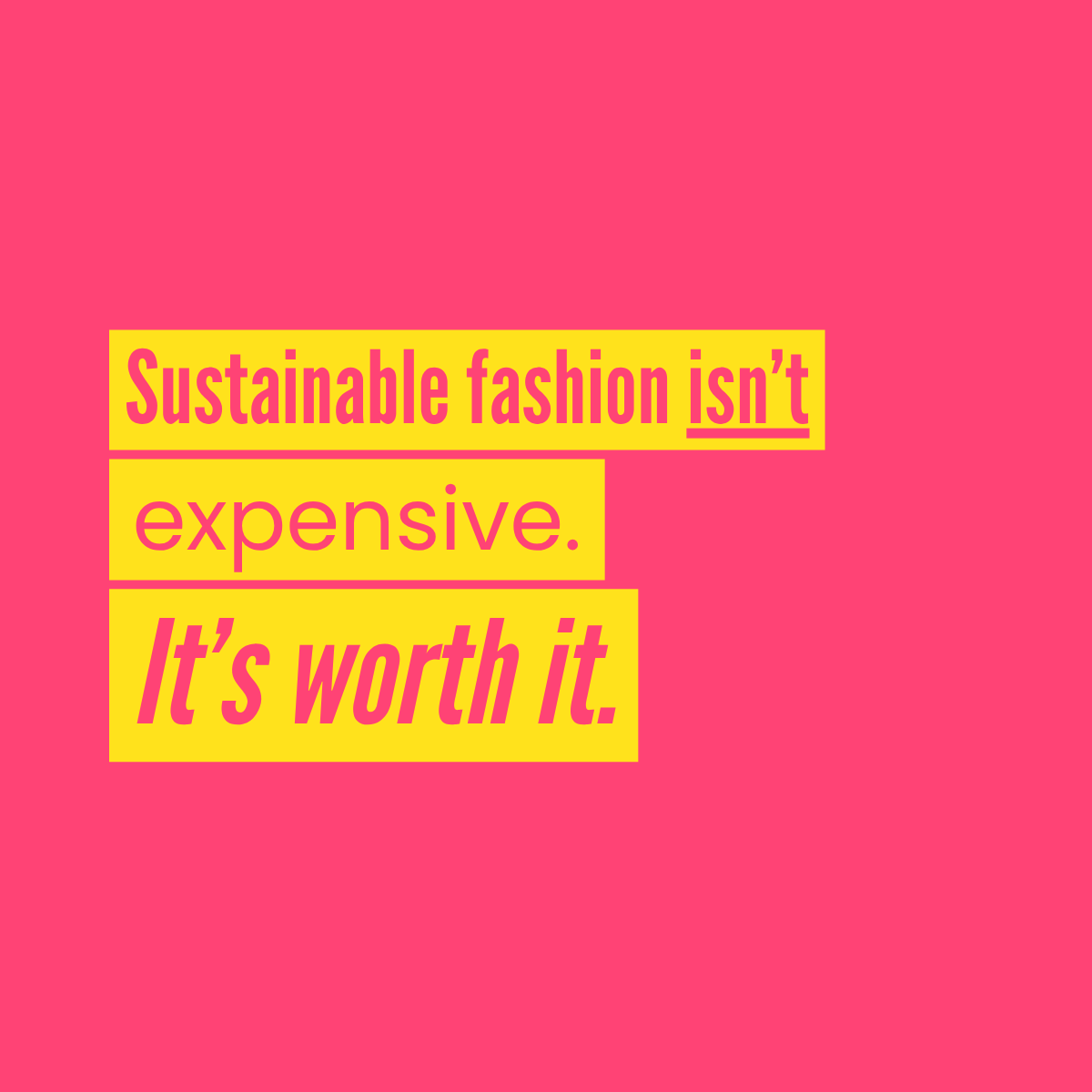 Why slow fashion pricing isn't the problem and why we are - The Fashion Advocate sustainable fashion label marketing business coach mentor Australia Brisbane expert