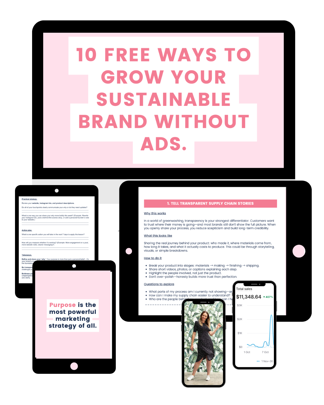 Grow Your Sustainable Brand Without Ads | Free Guide for Ethical Brands